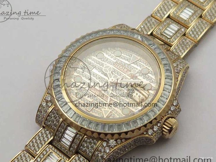GMT RG A2836 Master Edition Full BRIL II Best 116769 TWF Diamonds 0314